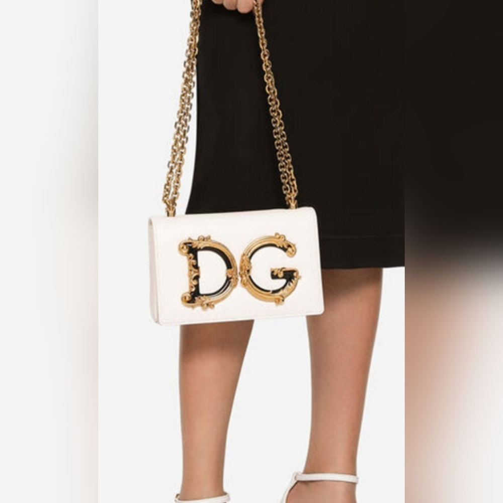 Dolce & Gabbana White DG Devotion Shoulder Bag - Picture 10 of 11